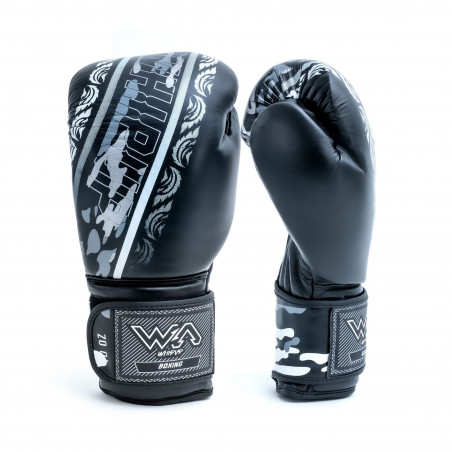 Paire de gants Pro Limited en cuir noirs