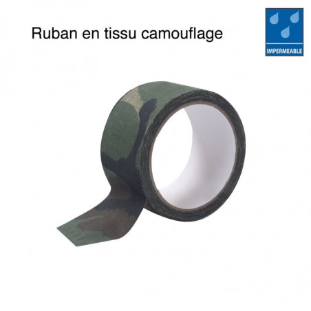 Ruban tissu adhesif camouflage