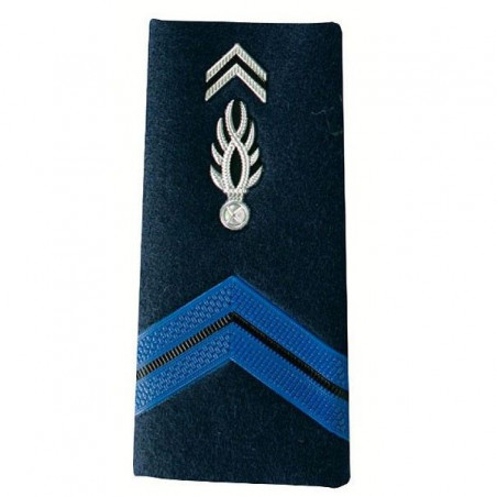 2 fourreaux “Gendarme Adjoint” — version plastifiée, paire d’épaulettes