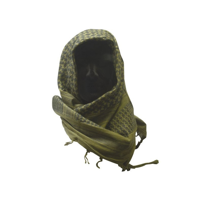 Écharpe Shemagh coton 110×110 cm – accessoire militaire & urbain