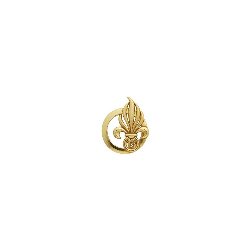 Insigne de beret doré Légion 13ème Demi-brigade de Légion Etrangère
