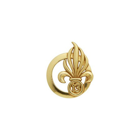 Insigne de beret doré Légion 13ème Demi-brigade de Légion Etrangère