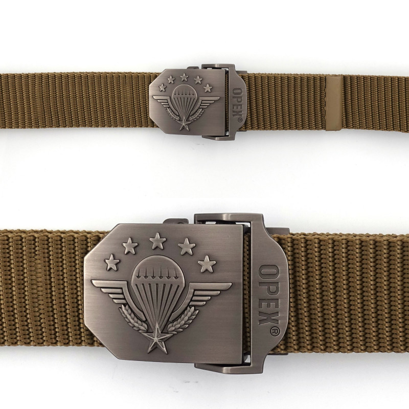 Ceinture boucle gravée PARA