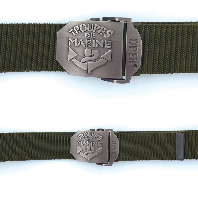 Ceinture boucle gravée TDM