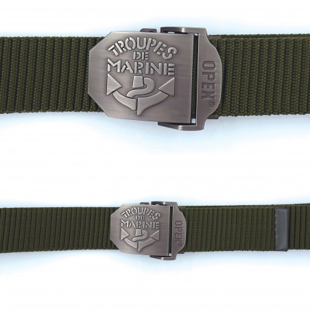 Ceinture boucle gravée TDM