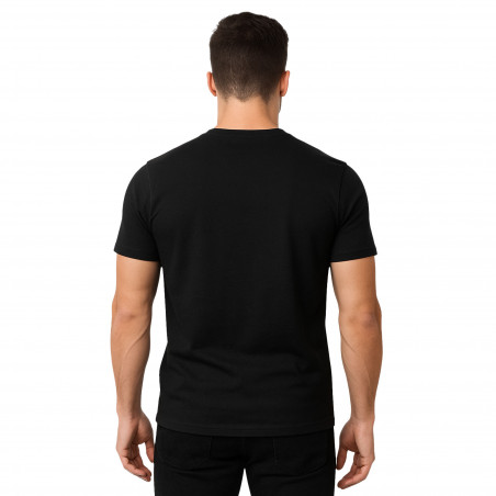 T-shirt coton manches courtes — modèle basique