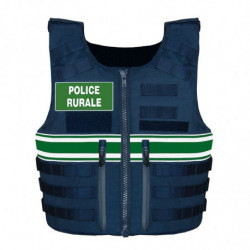Gilet pare balles FULL TACTICAL IIIA Port extérieur Police rurale