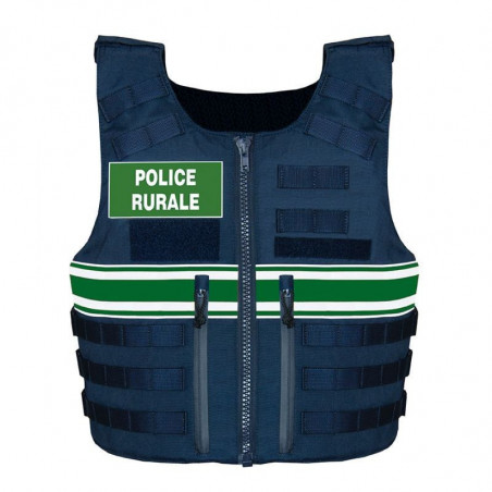 Gilet pare balles FULL TACTICAL IIIA Port extérieur Police rurale