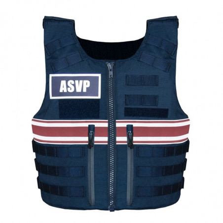 Gilet pare balles FULL TACTICAL IIIA Port extérieur ASVP