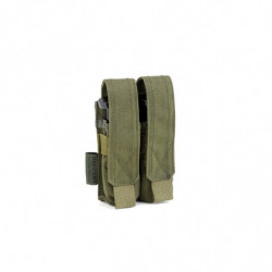 Porte chargeur double 9mm vert OD