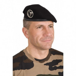 Béret commando Chasseurs noir