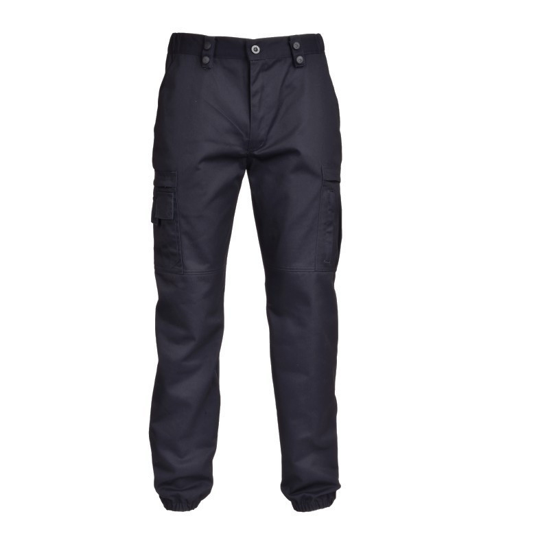 Pantalon Action Bleu mat
