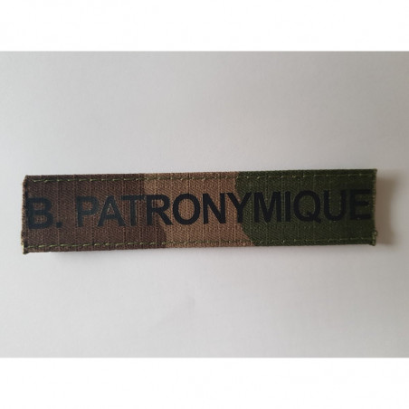 Bandes patronymiques auto-agrippantes personnalisées