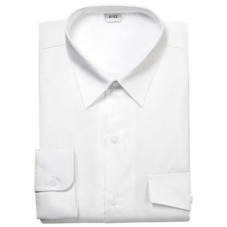 Chemise Manches Longues Homme Blanche