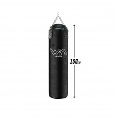 Sac de frappe 150 x 40 cm Cuir Noir