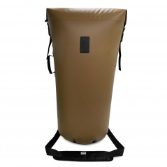 Sac étanche avec bandouličre 110 litres coyote
