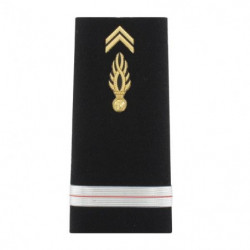 Fourreaux rigides Homme Gendarmerie Mobile Adjudant-chef