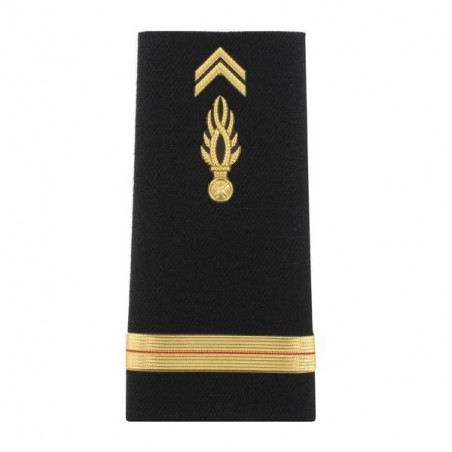 Fourreaux rigides Homme Gendarmerie Mobile Adjudant