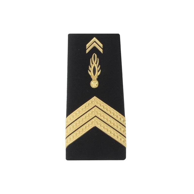 Fourreaux rigides Homme Gendarmerie Mobile MDL Chef