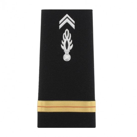 Fourreaux rigides Homme Gendarmerie Départementale Adjudant