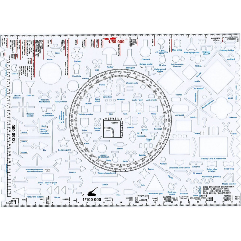 Normographe NATO APP6A