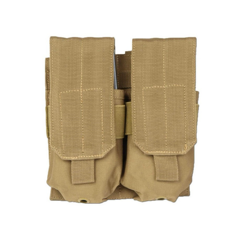 Porte chargeur double en nylon pour FAMAS - M4 Tan