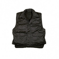 Gilet sans manche grand froid noir