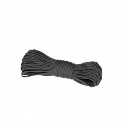 Rouleau paracorde 30 mt noir