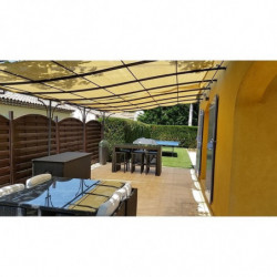 Filet anti chaleur 4x4m sable