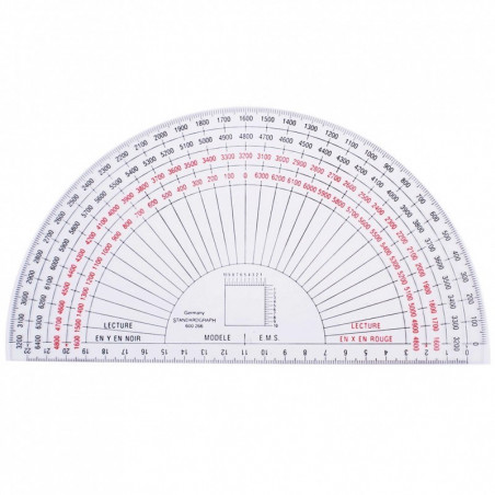 Rapporteur EMS pour topographie en polycarbonate.