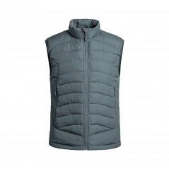 Blouson sans manches INSTRUCTOR XMF 90 – Gris Béton – Imperméable & Isolation −5 °C