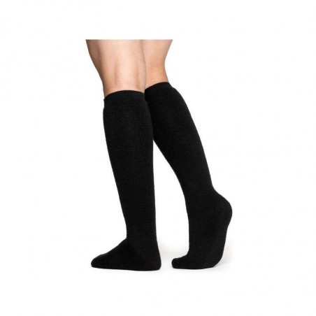 Chaussette Socks Knee High 400 noire Ullfrotté Woolpower