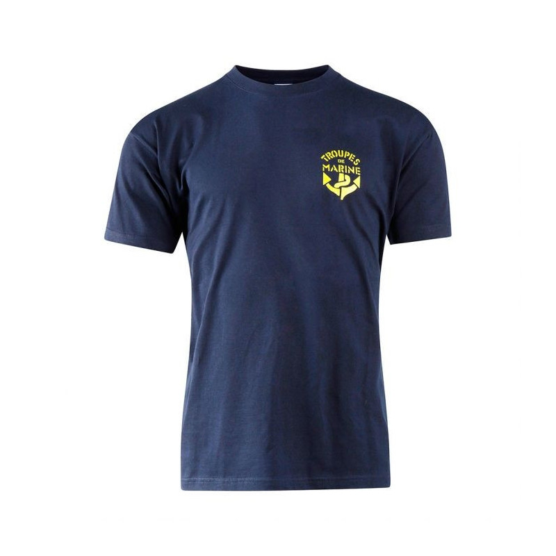 Tee-shirt bleu Troupes de Marine
