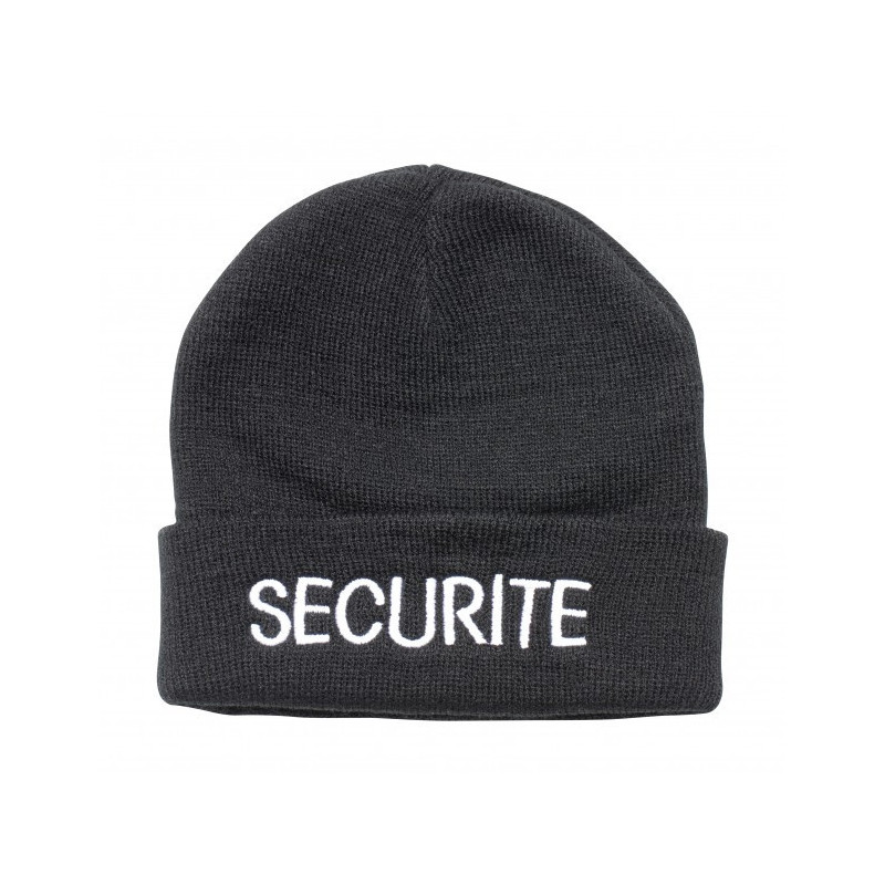 Bonnet noir sécurité City Guard