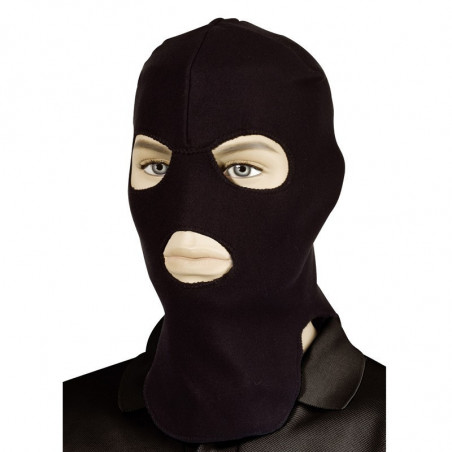 Cagoule 3 trous polaire noire