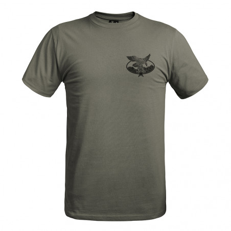 T-shirt STRONG Troupes de Montagne vert olive – A10 Equipment