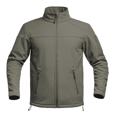 Veste Softshell FIGHTER vert olive – A10 Equipment