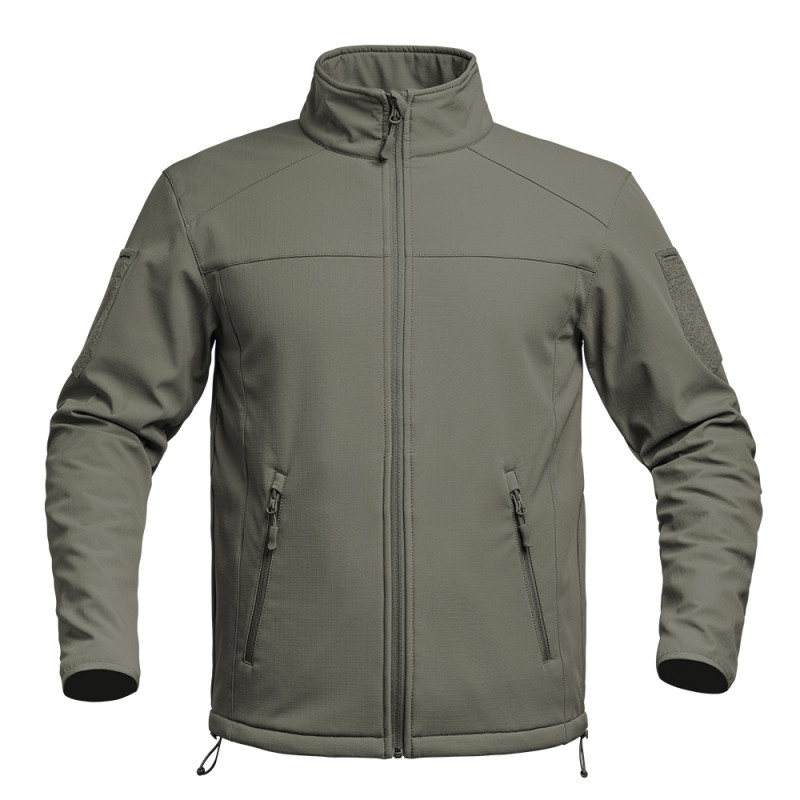 Veste Softshell FIGHTER vert olive – A10 Equipment