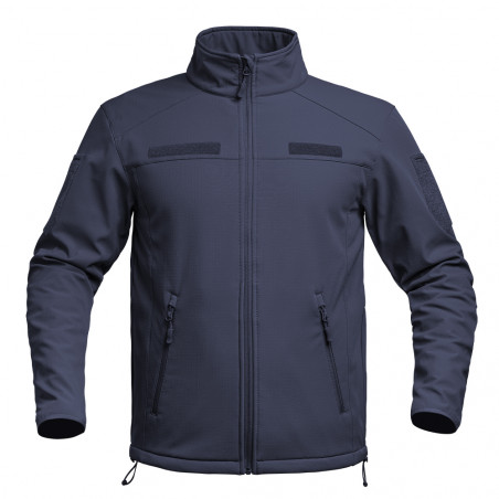 Veste Softshell FIGHTER Marine Nationale bleu marine – A10 Equipment
