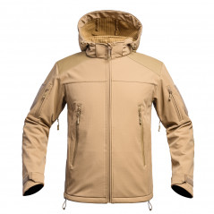Veste Softshell V2 FIGHTER tan – A10 Equipment
