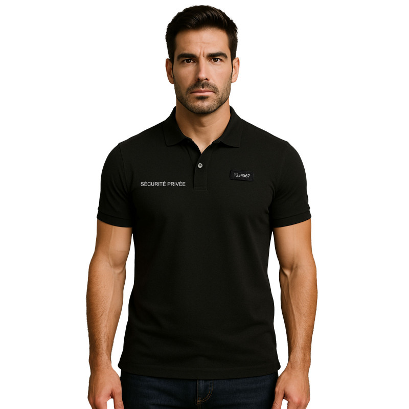 Polo Sécurité Privée Rétro réfléchissant nouvelles normes Polo Sécurité Privée Rétro réfléchissant nouvelles normes