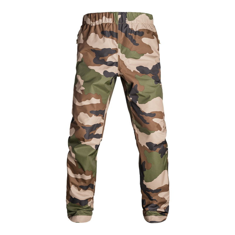 Pantalon Lightshell RAIN PROTECT – Camo FR/CE – Imperméable, respirant et coupe-vent