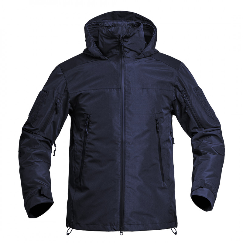 Parka Hardshell FIGHTER – bleu marine – veste imperméable & coupe-vent