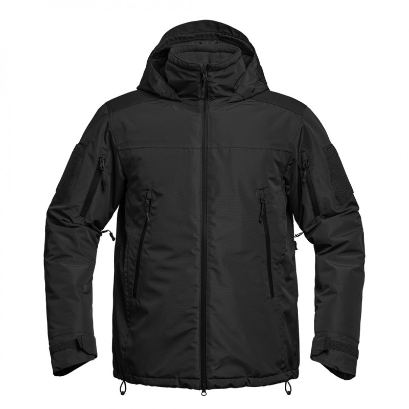 Parka Hardshell FIGHTER — Veste imperméable & coupe-vent, noir –