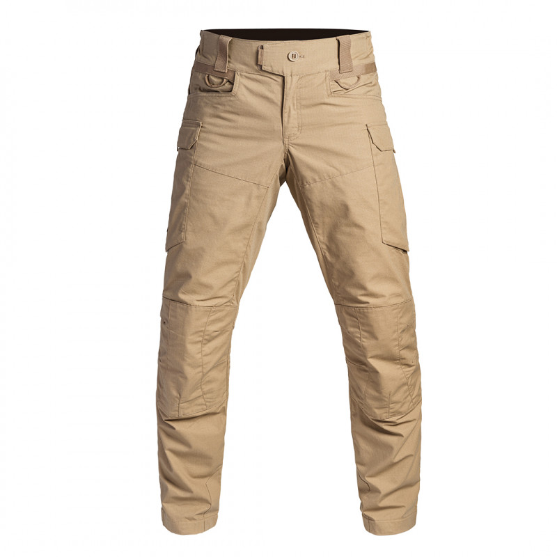 Pantalon FIGHTER tan – entrejambe 83 cm – Ripstop 5.0 & poches utilitaires