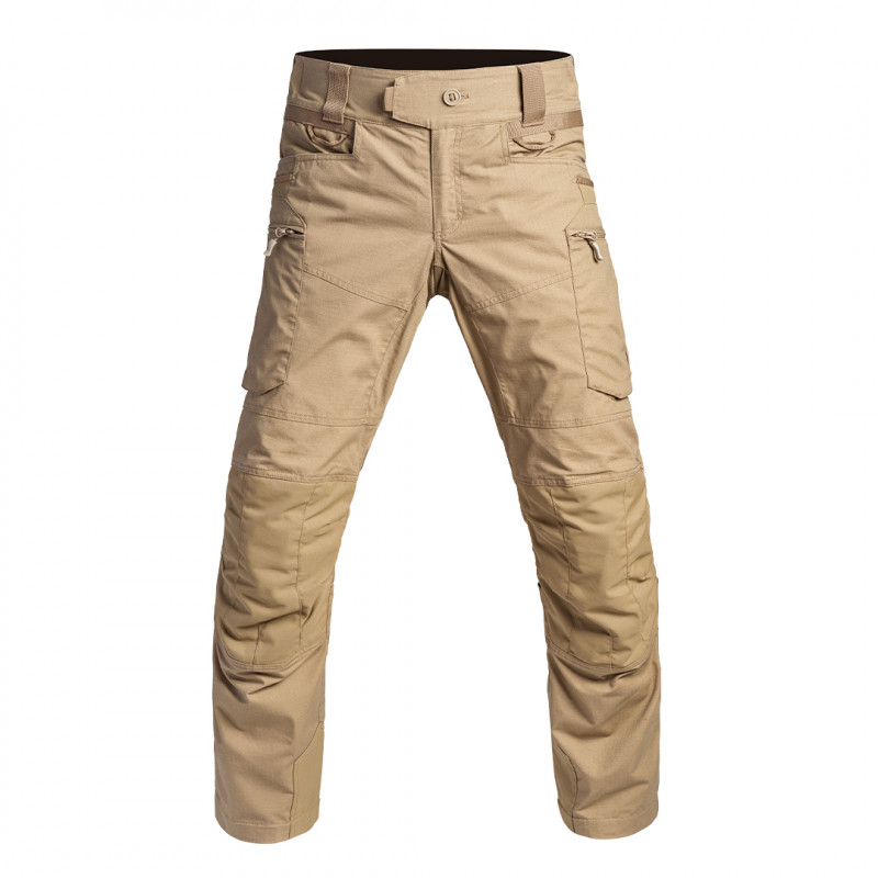 Pantalon V2 FIGHTER tan – entrejambe 83 cm – Ripstop 5.0, renforts & poches utilitaires