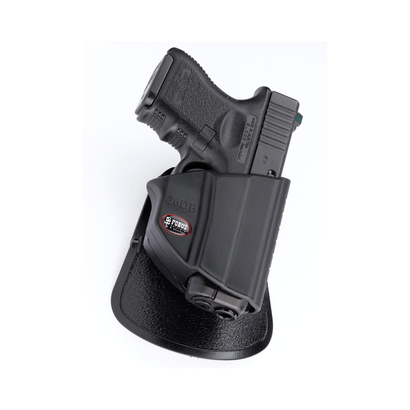 Holster rigide polymčre rotatif pour Glock 26,27,33
