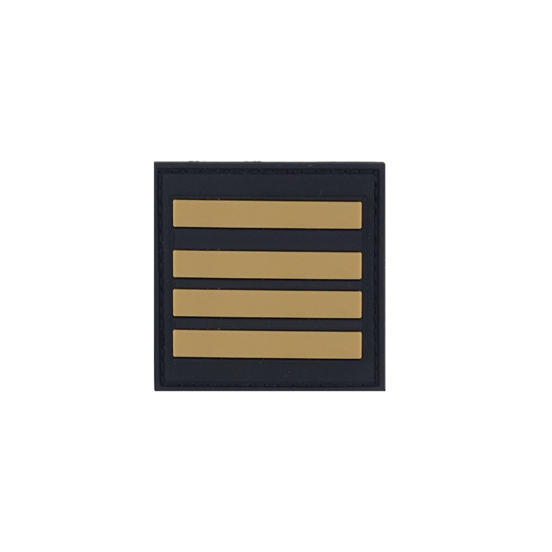 Grade Gendarmerie Mobile Rubber PVC – insigne Velcro 5×5 cm