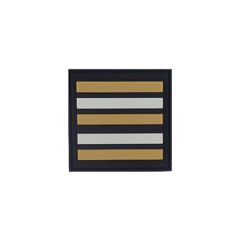 Grade Gendarmerie Mobile Rubber PVC – insigne Velcro 5×5 cm