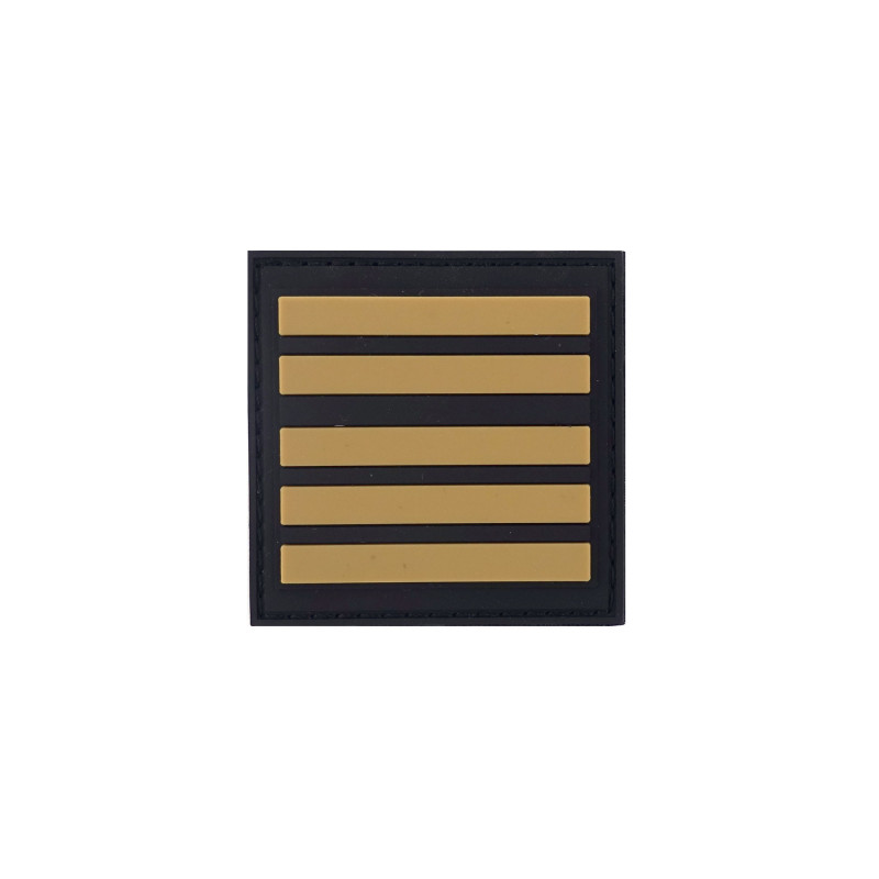 Grade Gendarmerie Mobile Rubber PVC – insigne Velcro 5×5 cm